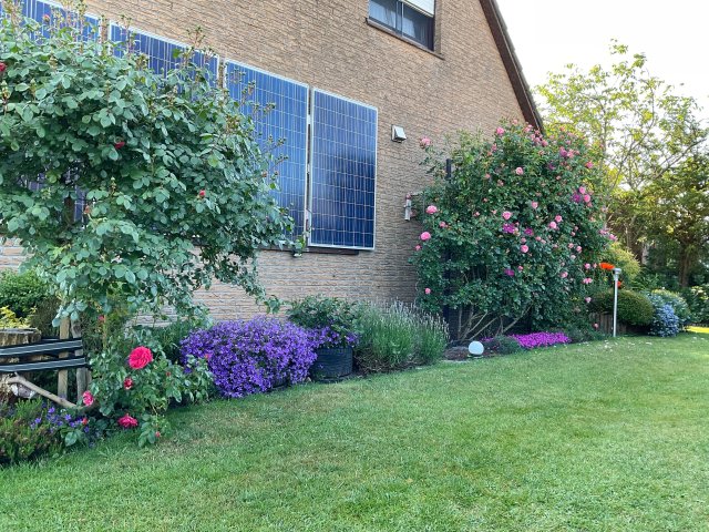 Photovoltaik Hausseite